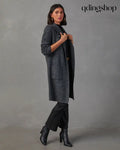 Alexia Pocketed Duster Cardigan - Cardigan