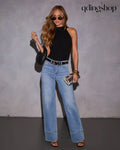 Melonie Mockneck Sleeveless Top - Sleeveless Sweater