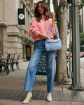 Mood Lift Turtleneck Sweater - Long Sleeve Sweater